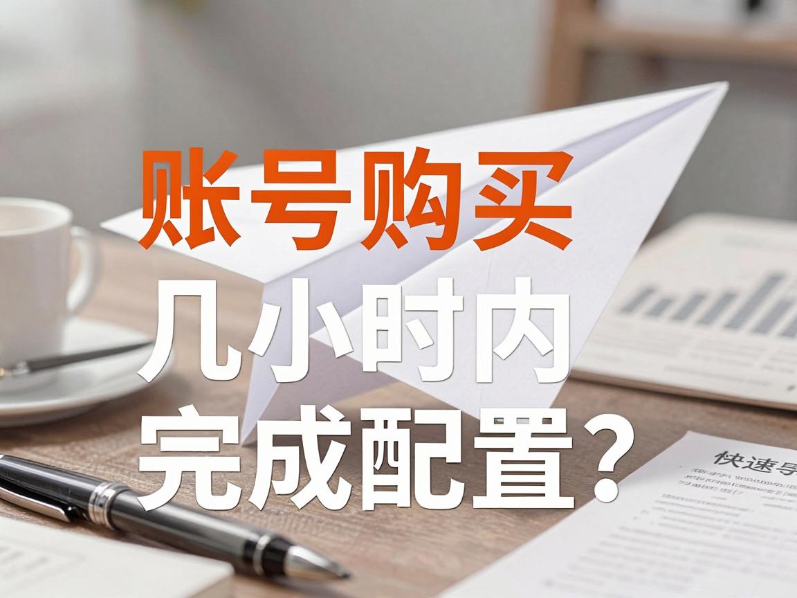 纸飞机账号购买，几小时内完成配置？快速教程与引导