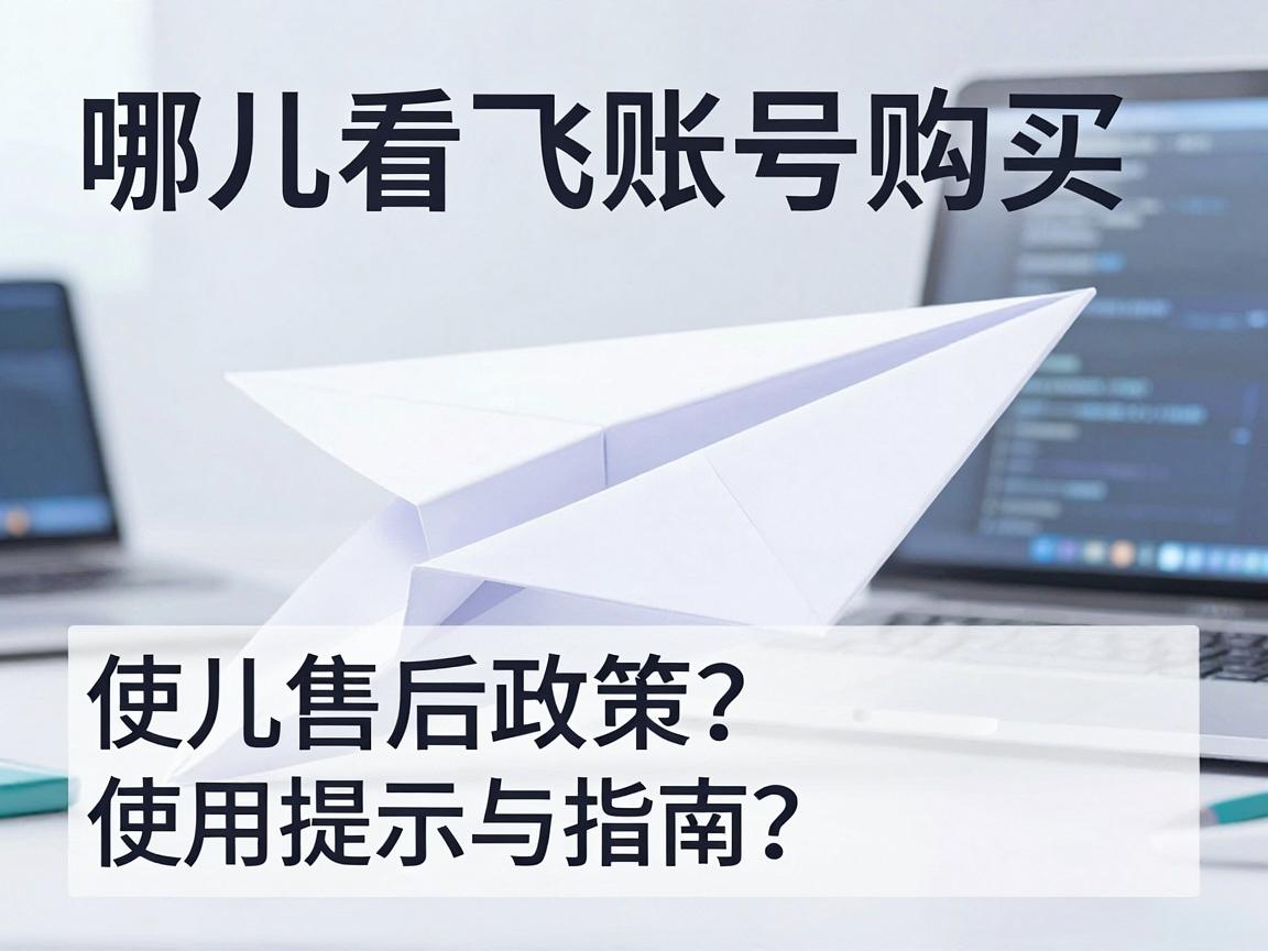 纸飞机账号购买，哪儿看售后政策？使用提示与指南