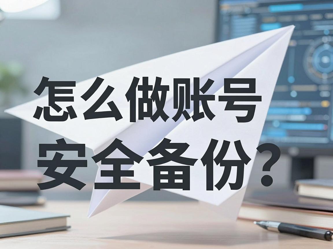 纸飞机账号购买，怎么做账号安全备份？教程与使用提示