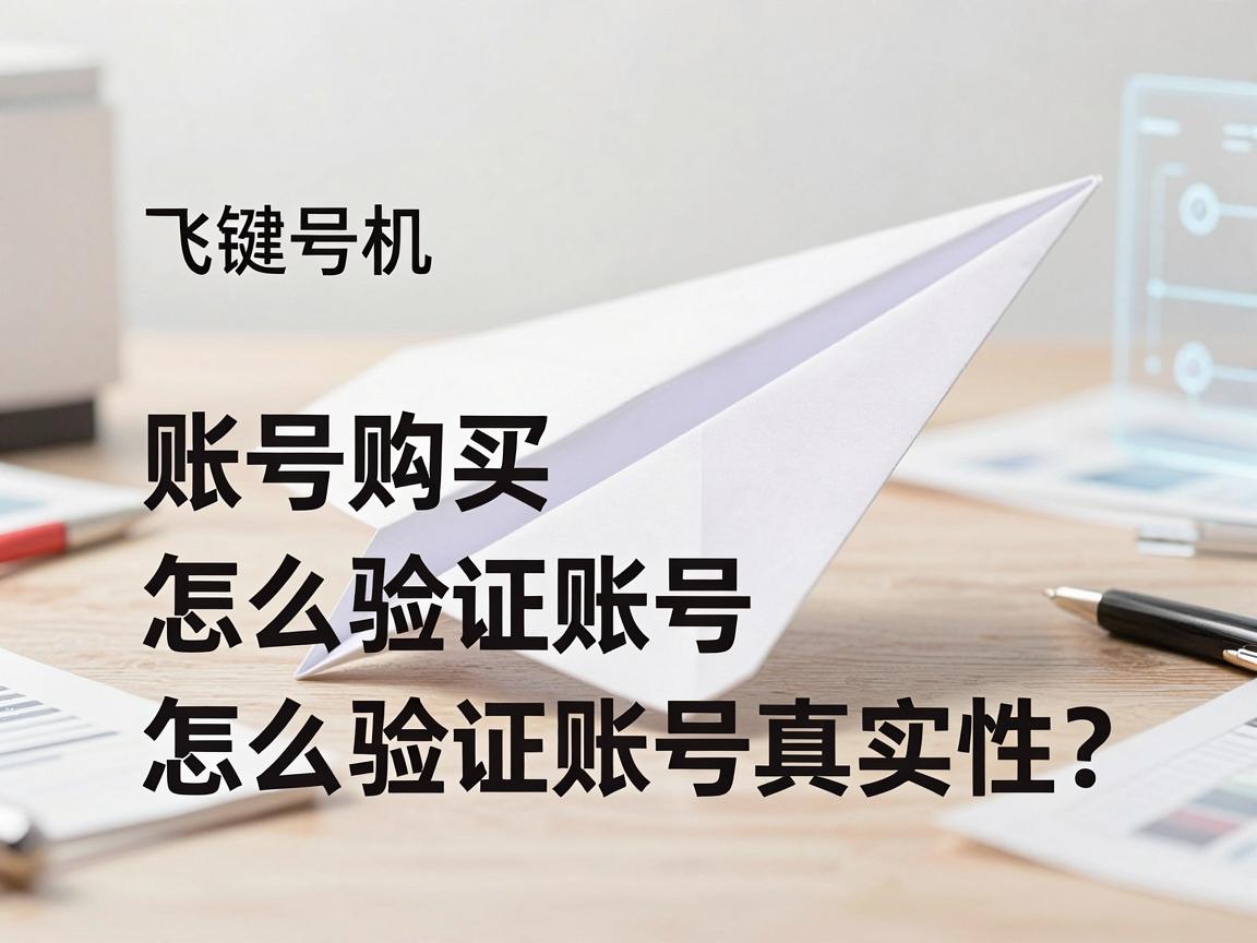 纸飞机账号购买，怎么验证账号真实性？安全检测与使用引导
