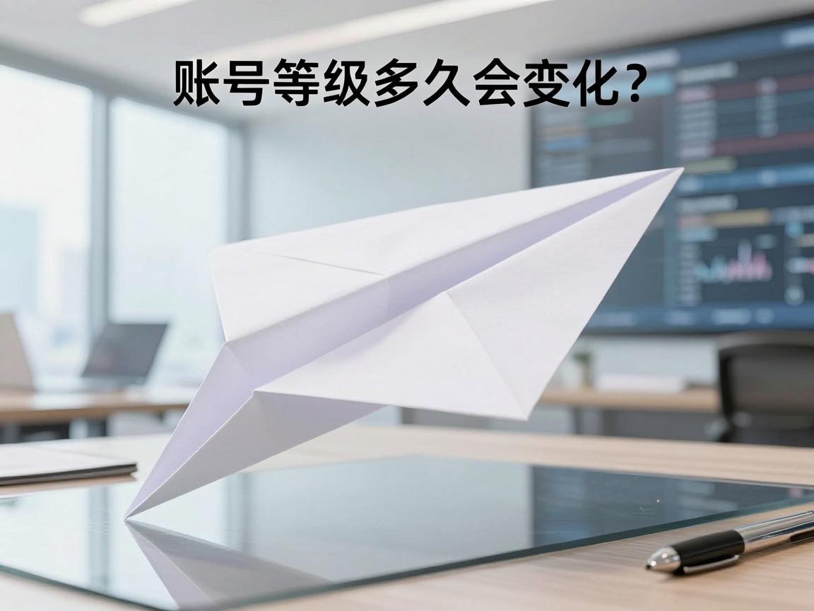 纸飞机账号购买，账号等级多久会变化？使用策略与预测研究