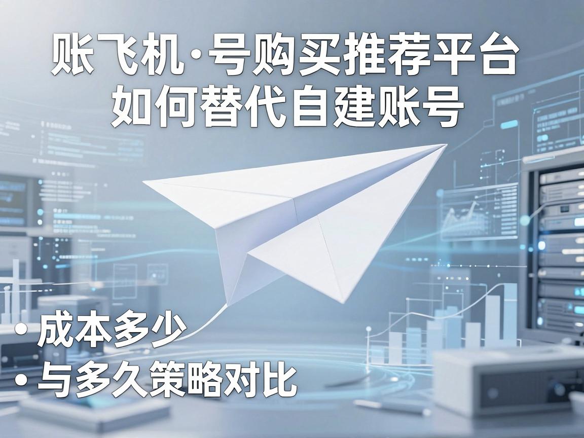 纸飞机账号购买推荐平台如何替代自建账号，成本多少与多久见效策略对比