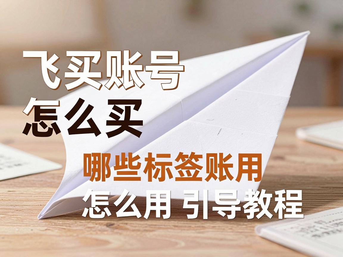 纸飞机账号购买推荐平台怎么买带标签账号，哪些标签有用与怎么用引导教程