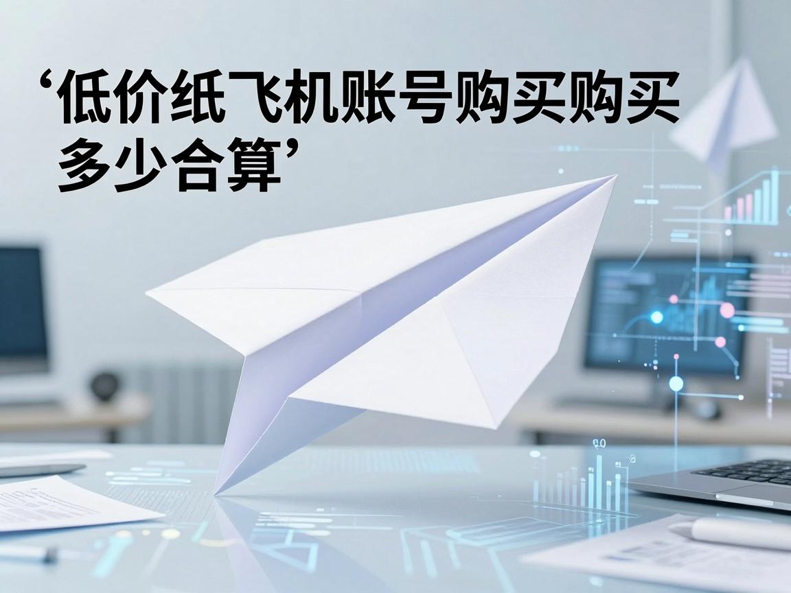 低价纸飞机账号购买多少成本合算，预算策略怎么估算
