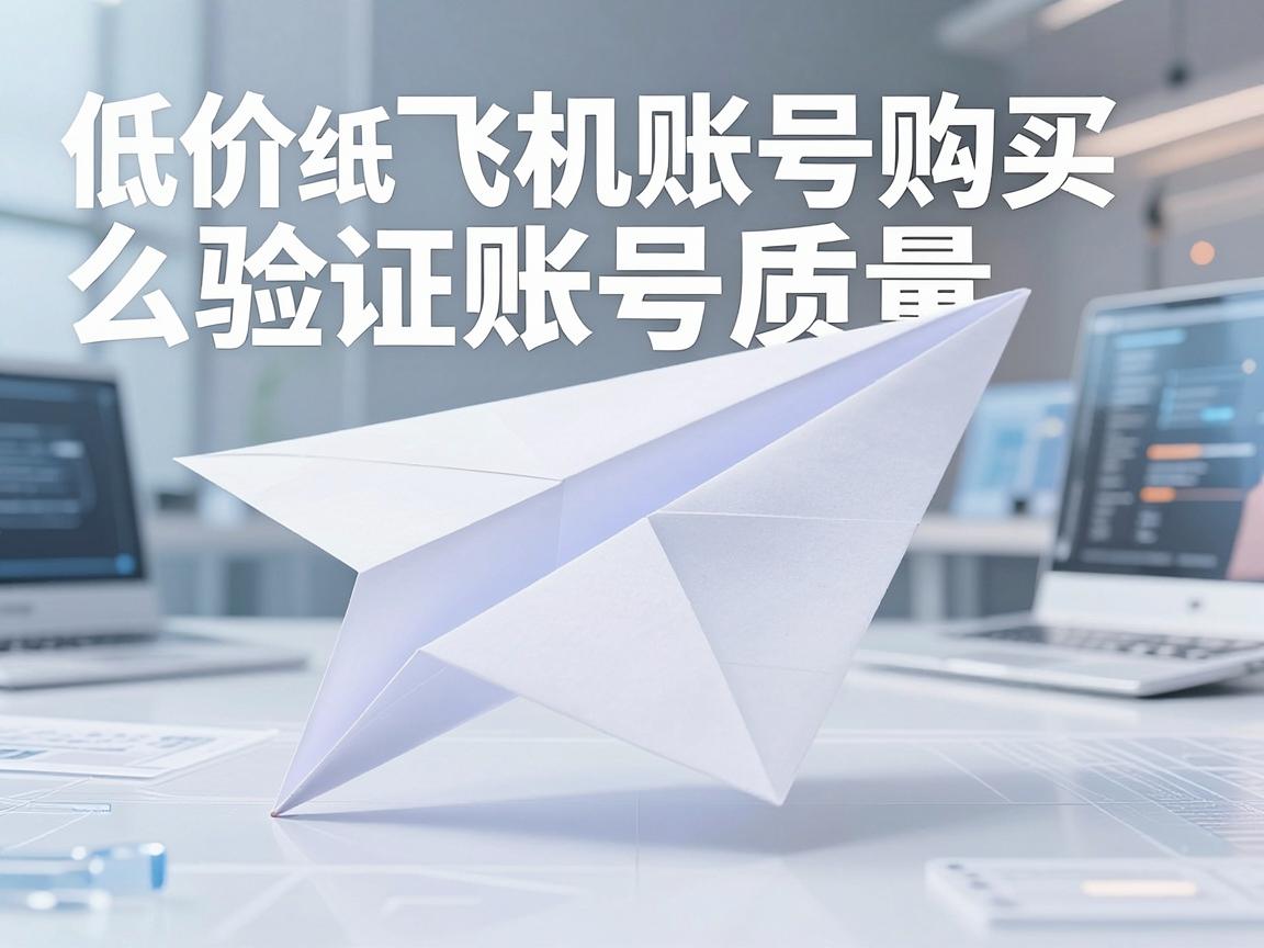 低价纸飞机账号购买怎么验证账号质量,使用提示与评测