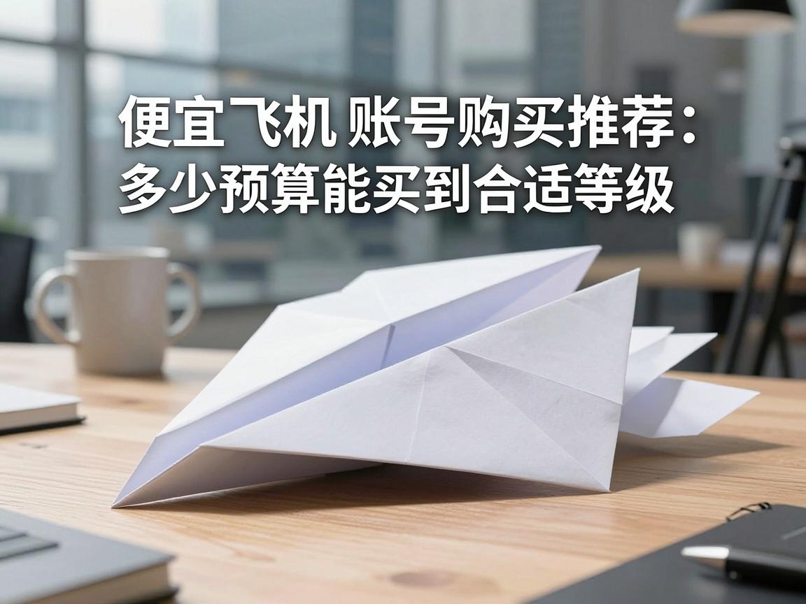 便宜纸飞机账号购买推荐：多少预算能买到合适等级，怎么判断
